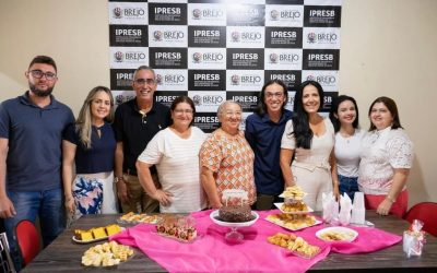A Diretoria do IPRESB recepcionou os novos aposentados na sede do Instituto.