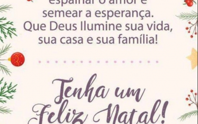 Tenha um Feliz natal!
