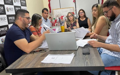 Os Conselhos Administrativo e Fiscal juntamente com a Diretoria do IPRESB reuniram-se no último dia 18-12 para tratar de assuntos referentes ao Instituto, destacando-se a Aprovação da Política de Investimentos para 2025 é apresentação do número de servidores aposentados de 2024 e seu impacto na folha de pagamento.