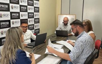 Reunião IPRESB e Pró-Gestão.