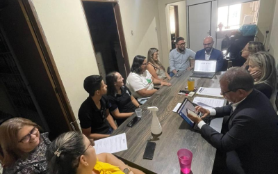 Reunião dos Conselhos Administrativo e Fiscal com a participação da Assessoria Jurídica e Assessoria do Pró-Gestão para apresentação do Relatório de Gestão Anual 2024.